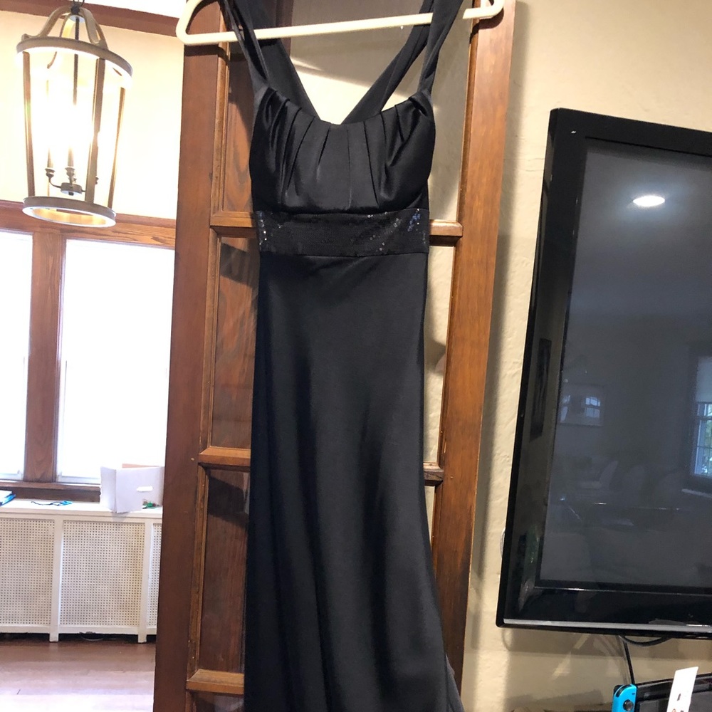 Calvin Klein black gown